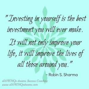 Quote about investing in yourself